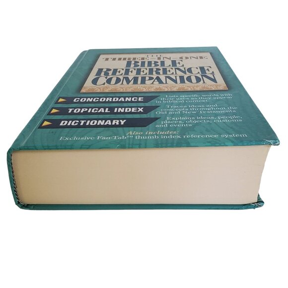 The Three In One Bible Reference Companion Hardcover Thumb Index 1982 - Picture 11 of 12